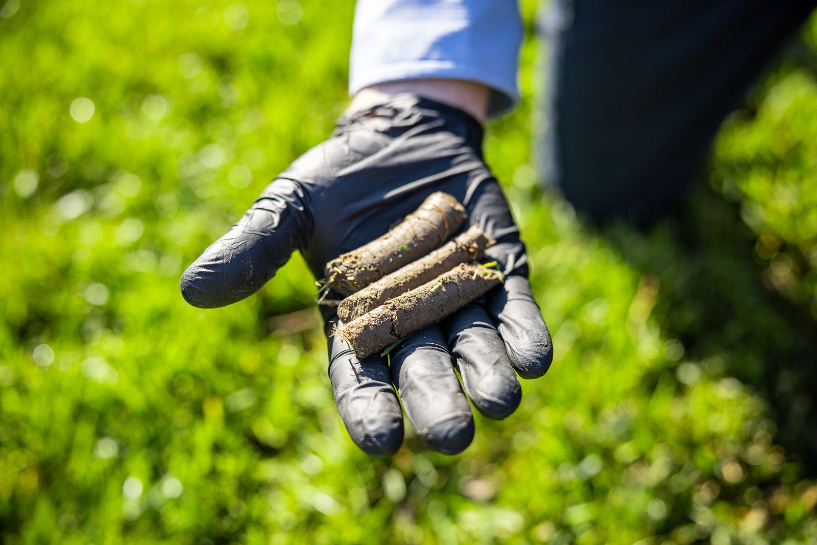 aeration crew holding