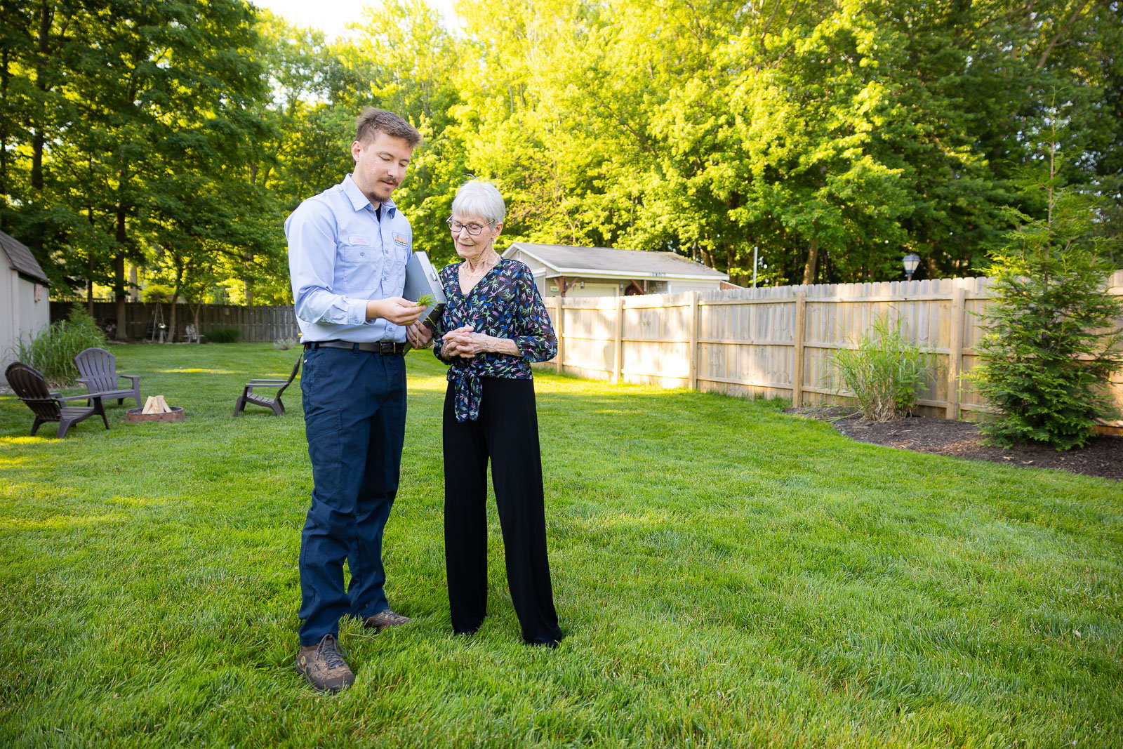 crew homeowners green lawn care backyard 1