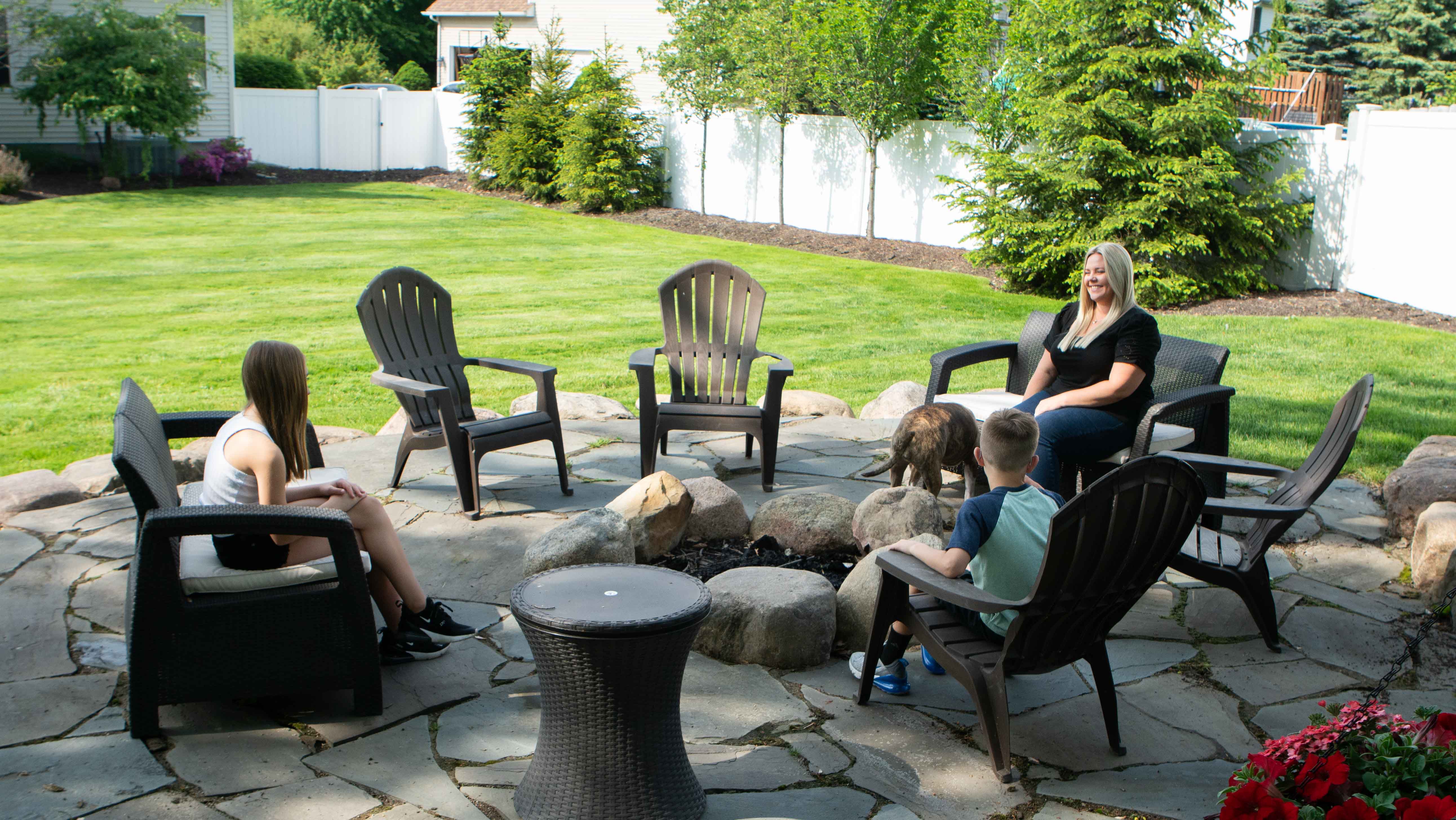 family-and-dog-firepit